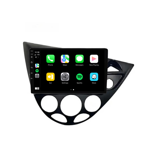 Ford Focus (1998-2005) Plug & Play Head Unit Upgrade Kit: Car Radio with Wireless & Wired Apple CarPlay & Android Auto