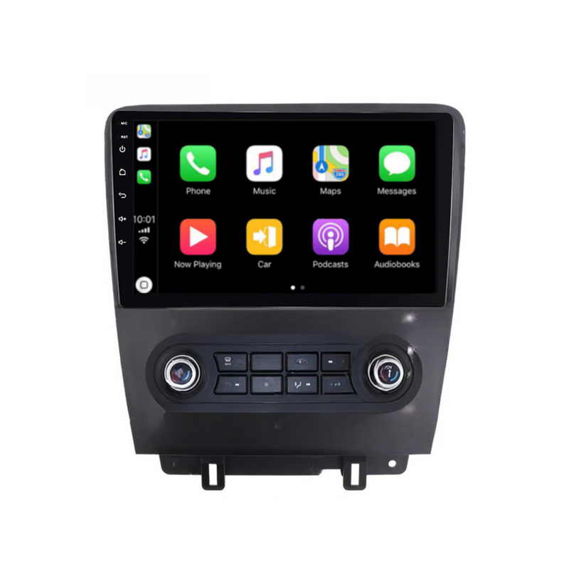 Load image into Gallery viewer, Ford Mustang (2009-2014) Plug &amp; Play Head Unit Upgrade Kit: Car Radio with Wireless &amp; Wired Apple CarPlay &amp; Android Auto
