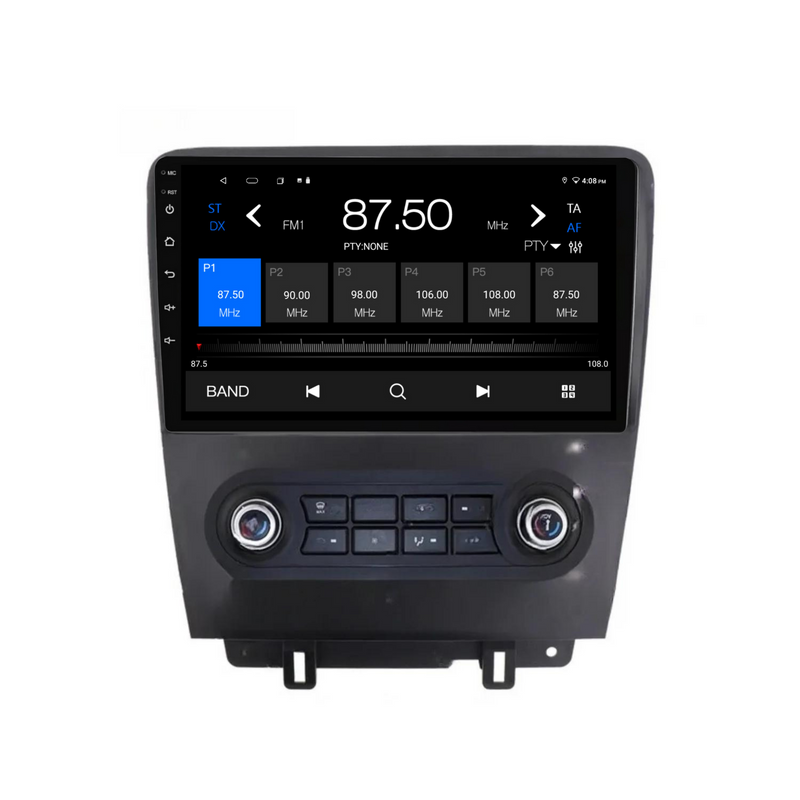 Load image into Gallery viewer, Ford Mustang (2009-2014) Plug &amp; Play Head Unit Upgrade Kit: Car Radio with Wireless &amp; Wired Apple CarPlay &amp; Android Auto
