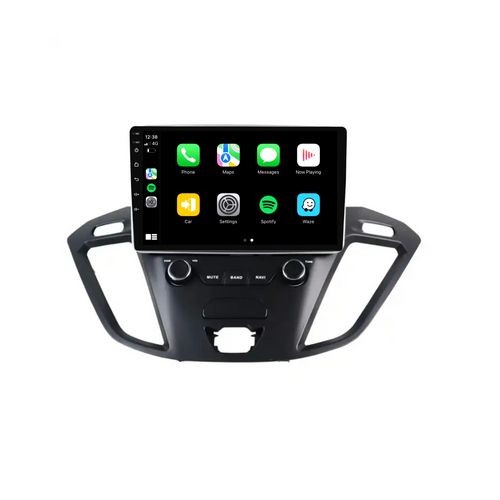 Ford Transit Custom (2016+) Plug & Play Head Unit Upgrade Kit: Car Radio with Wireless & Wired Apple CarPlay & Android Auto