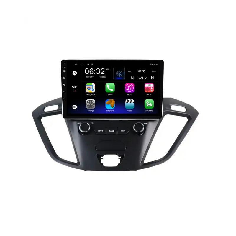 Load image into Gallery viewer, Ford Transit Custom (2016+) Plug &amp; Play Head Unit Upgrade Kit: Car Radio with Wireless &amp; Wired Apple CarPlay &amp; Android Auto
