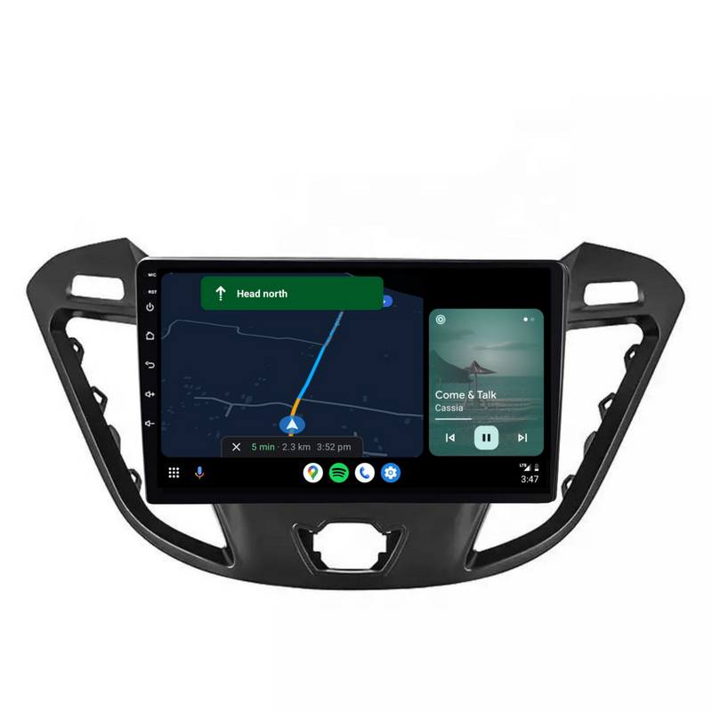 Load image into Gallery viewer, Ford Transit (2013-2018) Plug &amp; Play Head Unit Upgrade Kit: Car Radio with Wireless &amp; Wired Apple CarPlay &amp; Android Auto
