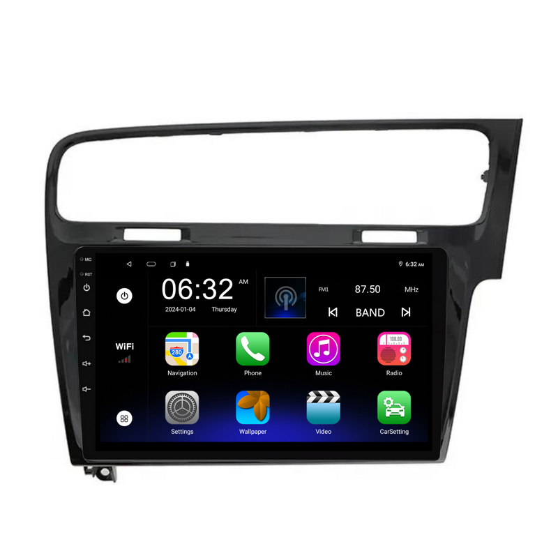 Load image into Gallery viewer, Volkswagen Golf 7 (2013-2020) Plug &amp; Play Head Unit Upgrade Kit: Car Radio with Wireless &amp; Wired Apple CarPlay &amp; Android Auto
