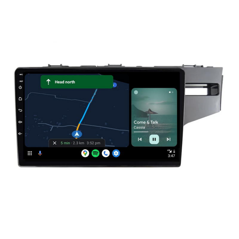 Load image into Gallery viewer, Honda Fit/Jazz (2014-2019) Plug &amp; Play Head Unit Upgrade Kit: Car Radio with Wireless &amp; Wired Apple CarPlay &amp; Android Auto
