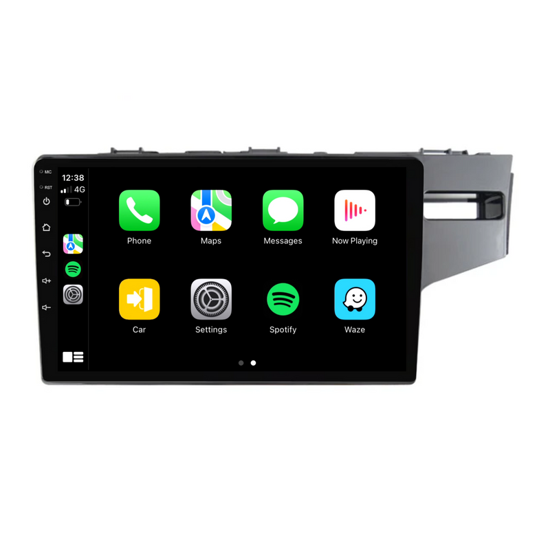 Load image into Gallery viewer, Honda Fit/Jazz (2014-2019) Plug &amp; Play Head Unit Upgrade Kit: Car Radio with Wireless &amp; Wired Apple CarPlay &amp; Android Auto
