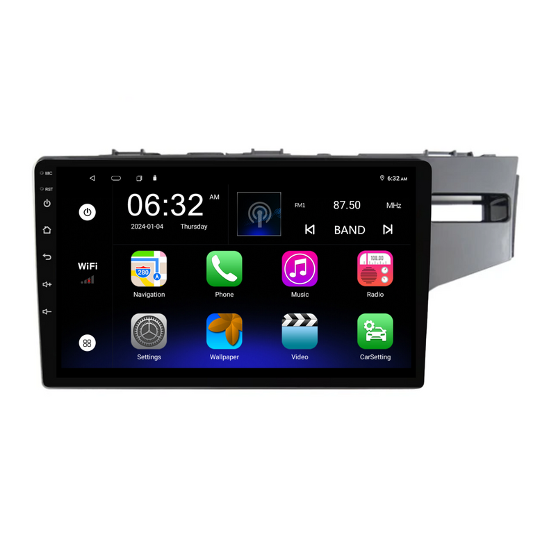 Load image into Gallery viewer, Honda Fit/Jazz (2014-2019) Plug &amp; Play Head Unit Upgrade Kit: Car Radio with Wireless &amp; Wired Apple CarPlay &amp; Android Auto
