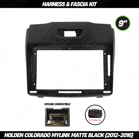 Holden Colorado MYLINK COMPATIBLE (2012-2016) Harness & Fascia Kit