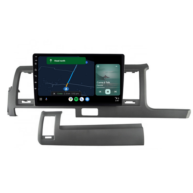 Load image into Gallery viewer, Toyota Hiace (2010-2018) Plug &amp; Play Head Unit Upgrade Kit: Car Radio with Wireless &amp; Wired Apple CarPlay &amp; Android Auto
