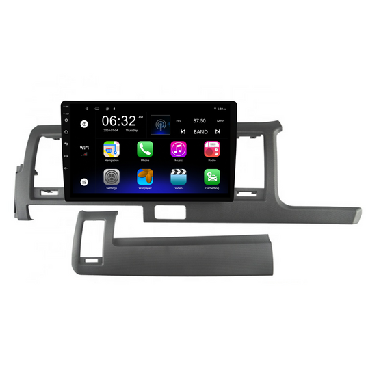 Toyota Hiace (2010-2018) Plug & Play Head Unit Upgrade Kit: Car Radio with Wireless & Wired Apple CarPlay & Android Auto