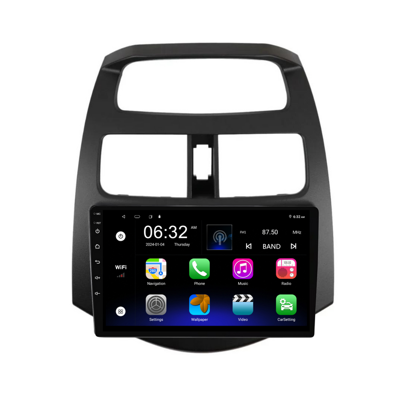 Load image into Gallery viewer, Holden Barina Spark (2012-2016) Plug &amp; Play Head Unit Upgrade Kit: Car Radio with Wireless &amp; Wired Apple CarPlay &amp; Android Auto
