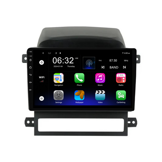 Holden Captiva (2009-2012) Plug & Play Head Unit Upgrade Kit: Car Radio with Wireless & Wired Apple CarPlay & Android Auto