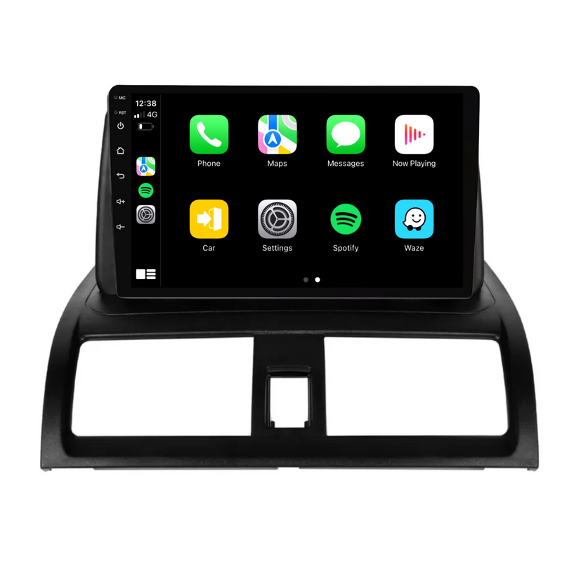 Load image into Gallery viewer, Honda Accord (2002-2008) Top Mount Plug &amp; Play Head Unit Upgrade Kit: Car Radio with Wireless &amp; Wired Apple CarPlay &amp; Android Auto
