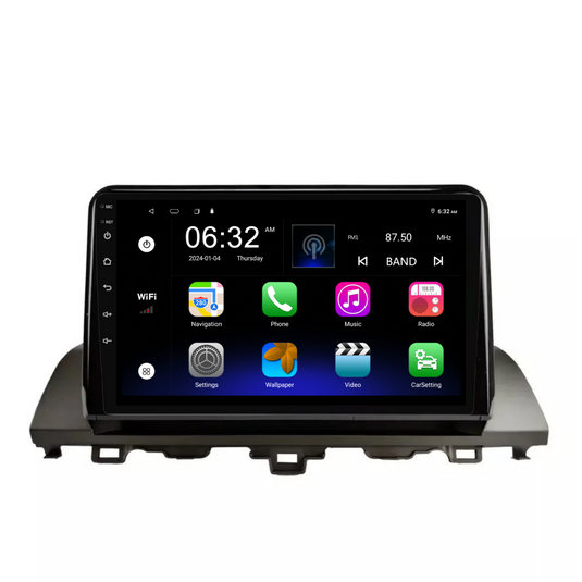 Honda Accord (2018-2020) Plug & Play Head Unit Upgrade Kit: Car Radio with Wireless & Wired Apple CarPlay & Android Auto