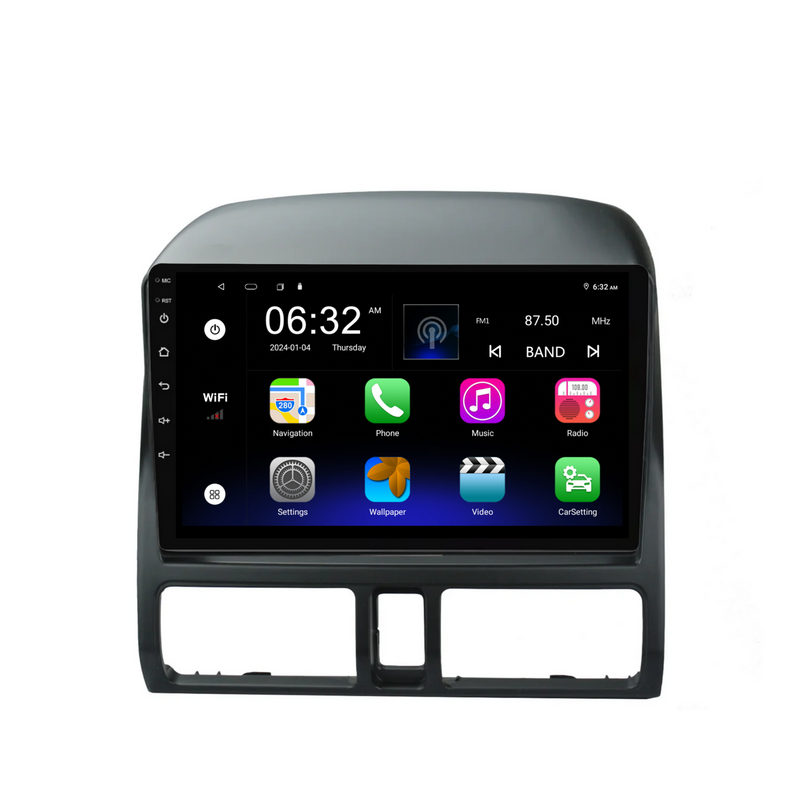 Load image into Gallery viewer, Honda CR-V (2001-2006) Plug &amp; Play Head Unit Upgrade Kit: Car Radio with Wireless &amp; Wired Apple CarPlay &amp; Android Auto
