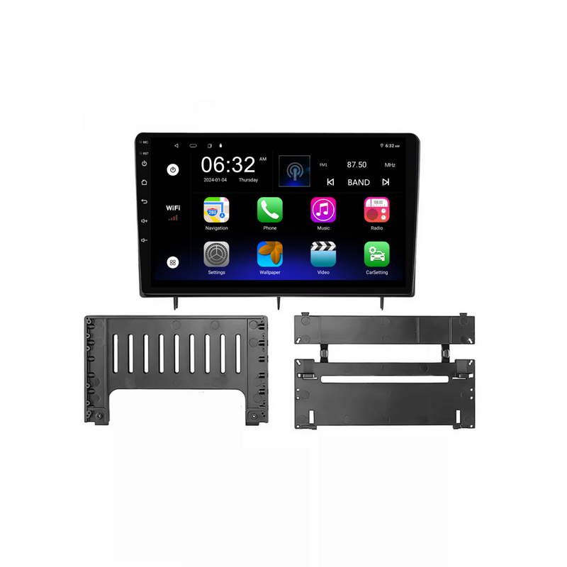 Load image into Gallery viewer, Honda Civic (2022+) Plug &amp; Play Head Unit Upgrade Kit: Car Radio with Wireless &amp; Wired Apple CarPlay &amp; Android Auto
