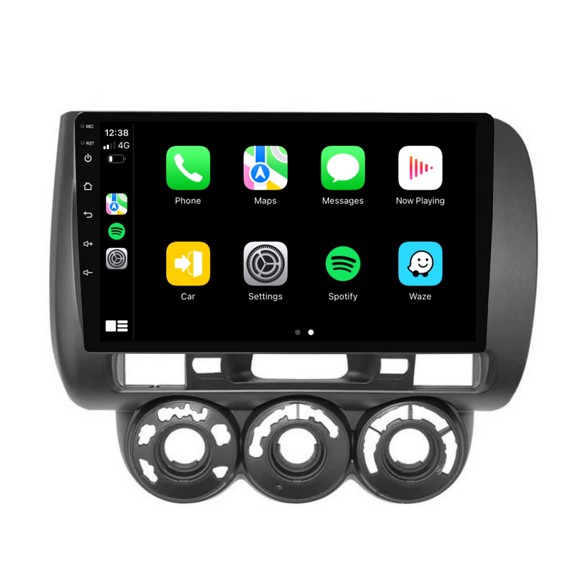 Load image into Gallery viewer, Honda Fit/Jazz/City (2002-2008) Plug &amp; Play Head Unit Upgrade Kit: Car Radio with Wireless &amp; Wired Apple CarPlay &amp; Android Auto
