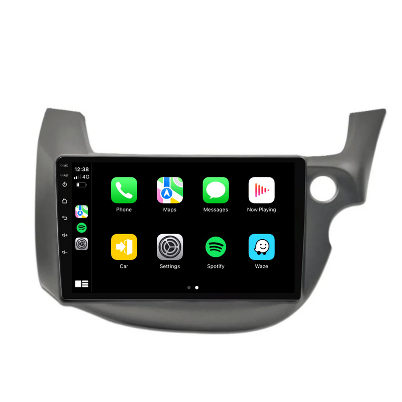 Load image into Gallery viewer, Honda Fit/Jazz (2008-2013) Plug &amp; Play Head Unit Upgrade Kit: Car Radio with Wireless &amp; Wired Apple CarPlay &amp; Android Auto
