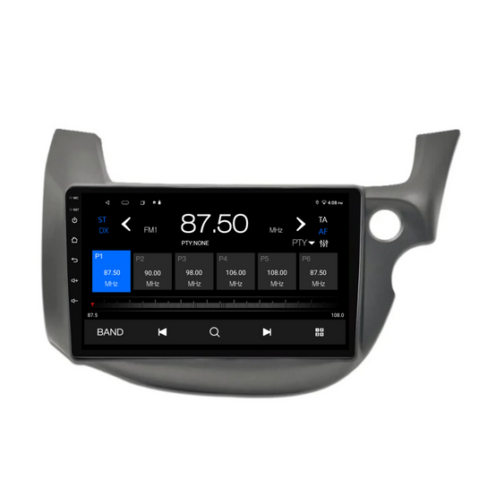 Honda Fit/Jazz (2008-2013) Plug & Play Head Unit Upgrade Kit: Car Radio with Wireless & Wired Apple CarPlay & Android Auto