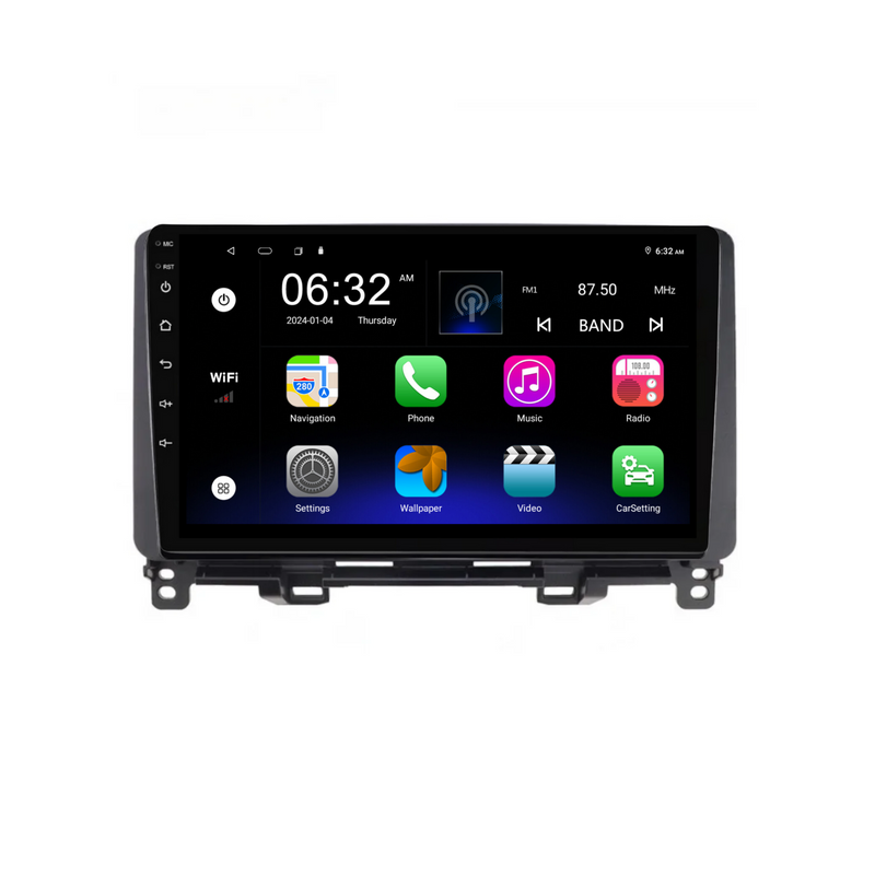 Load image into Gallery viewer, Honda Fit (2020-2022) Plug &amp; Play Head Unit Upgrade Kit: Car Radio with Wireless &amp; Wired Apple CarPlay &amp; Android Auto
