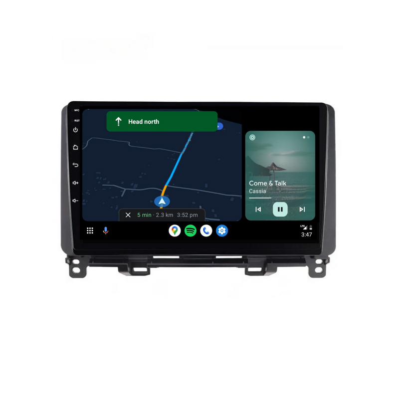 Load image into Gallery viewer, Honda Fit (2020-2022) Plug &amp; Play Head Unit Upgrade Kit: Car Radio with Wireless &amp; Wired Apple CarPlay &amp; Android Auto
