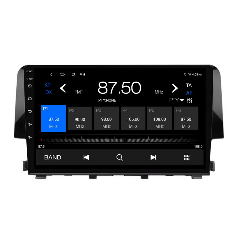 Load image into Gallery viewer, Honda Civic (2016-2020) Plug &amp; Play Head Unit Upgrade Kit: Car Radio with Wireless &amp; Wired Apple CarPlay &amp; Android Auto
