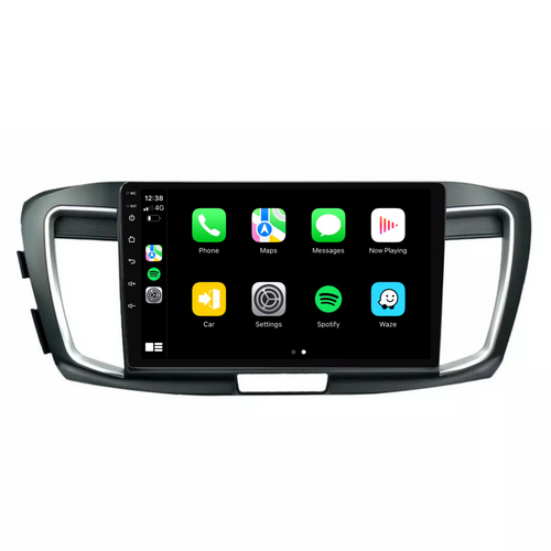 Honda Accord (2013-2017) Plug & Play Head Unit Upgrade Kit: Car Radio with Wireless & Wired Apple CarPlay & Android Auto