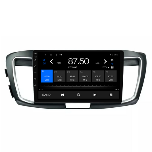 Honda Accord (2013-2017) Plug & Play Head Unit Upgrade Kit: Car Radio with Wireless & Wired Apple CarPlay & Android Auto