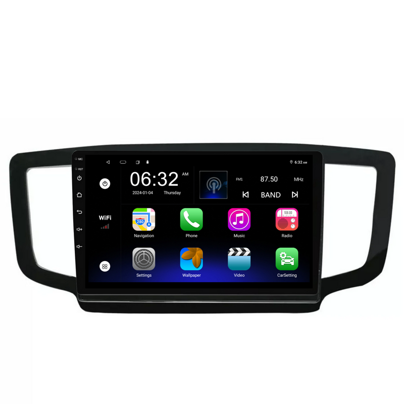 Load image into Gallery viewer, Honda Odyssey (2015-2018) Plug &amp; Play Head Unit Upgrade Kit: Car Radio with Wireless &amp; Wired Apple CarPlay &amp; Android Auto
