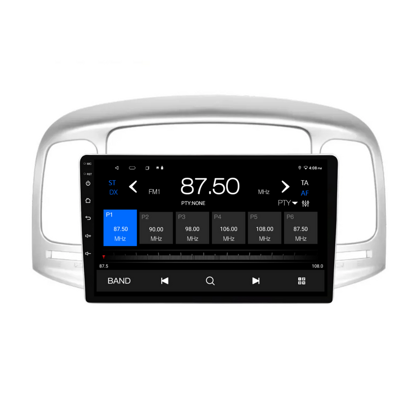 Load image into Gallery viewer, Hyundai Accent (2008-2011) Plug &amp; Play Head Unit Upgrade Kit: Car Radio with Wireless &amp; Wired Apple CarPlay &amp; Android Auto
