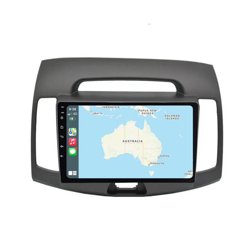 Load image into Gallery viewer, Hyundai Elantra (2008-2010) Plug &amp; Play Head Unit Upgrade Kit: Car Radio with Wireless &amp; Wired Apple CarPlay &amp; Android Auto
