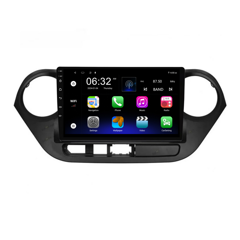 Load image into Gallery viewer, Hyundai I10 (2013-2018) Plug &amp; Play Head Unit Upgrade Kit: Car Radio with Wireless &amp; Wired Apple CarPlay &amp; Android Auto
