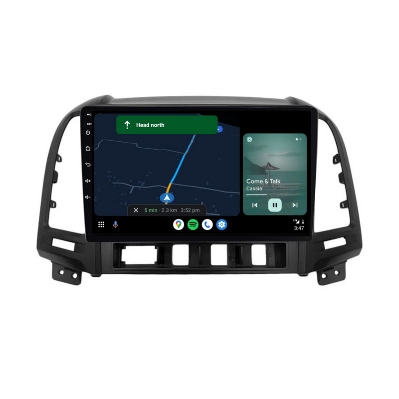 Load image into Gallery viewer, Hyundai IX45/Santa Fe (2006-2012) Plug &amp; Play Head Unit Upgrade Kit: Car Radio with Wireless &amp; Wired Apple CarPlay &amp; Android Auto
