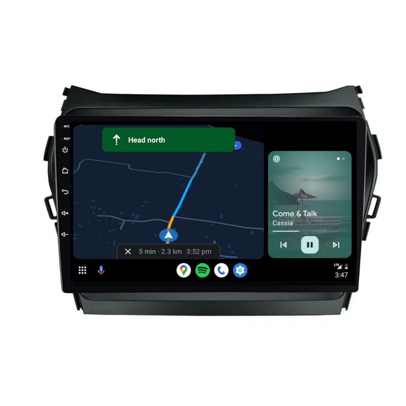 Load image into Gallery viewer, Hyundai IX45/Santa Fe (2015-2018) Plug &amp; Play Head Unit Upgrade Kit: Car Radio with Wireless &amp; Wired Apple CarPlay &amp; Android Auto
