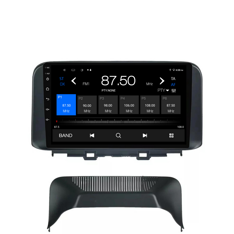 Load image into Gallery viewer, Hyundai Kona (2017-2019) Plug &amp; Play Head Unit Upgrade Kit: Car Radio with Wireless &amp; Wired Apple CarPlay &amp; Android Auto
