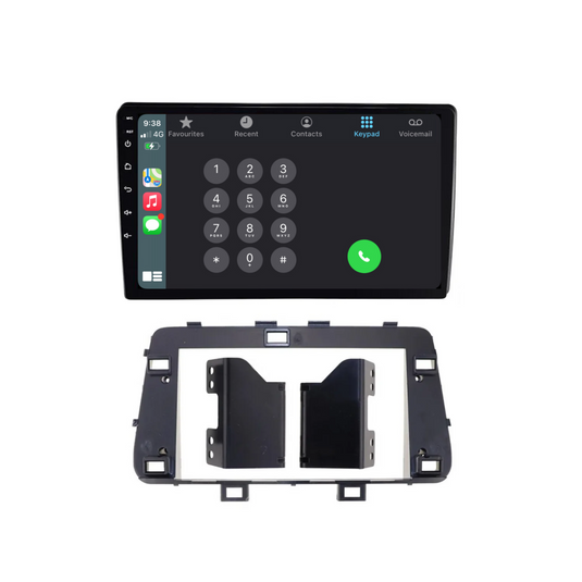 Hyundai Mistra (2017-2019) Plug & Play Head Unit Upgrade Kit: Car Radio with Wireless & Wired Apple CarPlay & Android Auto