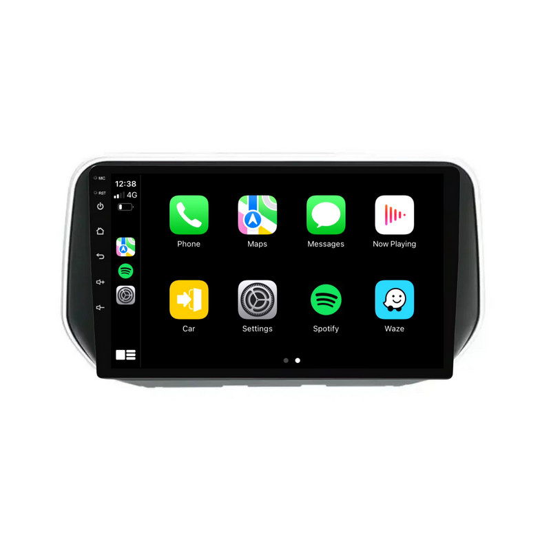 Load image into Gallery viewer, Hyundai Santa Fe / Ix45 (2018+) Plug &amp; Play Head Unit Upgrade Kit: Car Radio with Wireless &amp; Wired Apple CarPlay &amp; Android Auto
