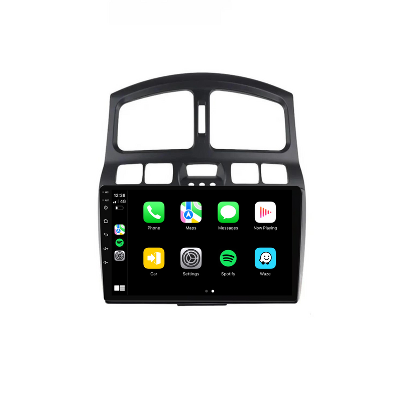 Load image into Gallery viewer, Hyundai Santa Fe (2000-2006) Plug &amp; Play Head Unit Upgrade Kit: Car Radio with Wireless &amp; Wired Apple CarPlay &amp; Android Auto
