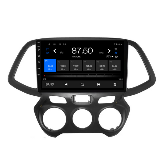 Hyundai Santro (2018-2019) Plug & Play Head Unit Upgrade Kit: Car Radio with Wireless & Wired Apple CarPlay & Android Auto