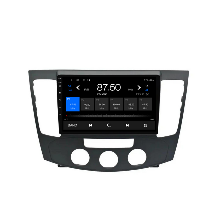 Load image into Gallery viewer, Hyundai Sonata Manual AC (2009-2011) Plug &amp; Play Head Unit Upgrade Kit: Car Radio with Wireless &amp; Wired Apple CarPlay &amp; Android Auto
