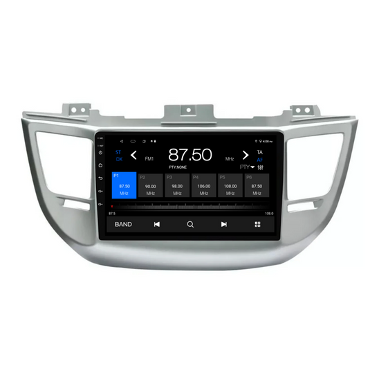 Hyundai Tucson / IX35 (2016-2018) Plug & Play Head Unit Upgrade Kit: Car Radio with Wireless & Wired Apple CarPlay & Android Auto