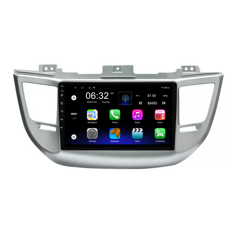 Load image into Gallery viewer, Hyundai Tucson / IX35 (2016-2018) Plug &amp; Play Head Unit Upgrade Kit: Car Radio with Wireless &amp; Wired Apple CarPlay &amp; Android Auto
