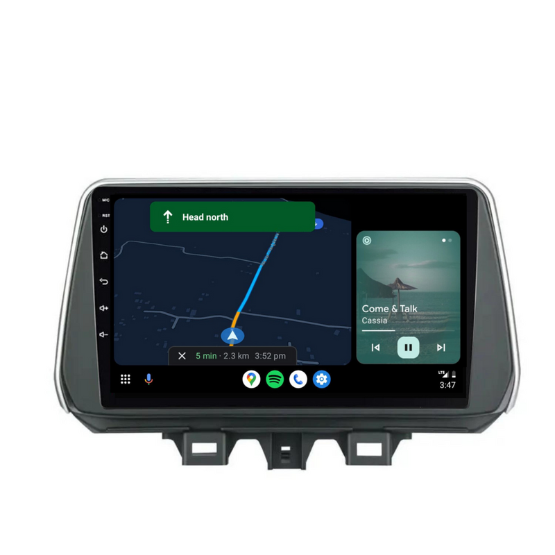 Load image into Gallery viewer, Hyundai Tucson (2019-2020) Plug &amp; Play Head Unit Upgrade Kit: Car Radio with Wireless &amp; Wired Apple CarPlay &amp; Android Auto
