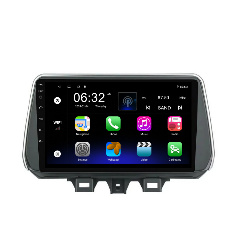 Load image into Gallery viewer, Hyundai Tucson (2019-2020) Plug &amp; Play Head Unit Upgrade Kit: Car Radio with Wireless &amp; Wired Apple CarPlay &amp; Android Auto
