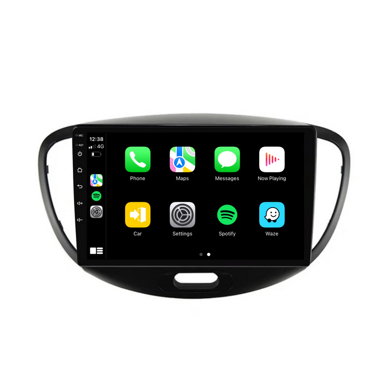 Load image into Gallery viewer, Hyundai i10 (2007-2013) Plug &amp; Play Head Unit Upgrade Kit: Car Radio with Wireless &amp; Wired Apple CarPlay &amp; Android Auto
