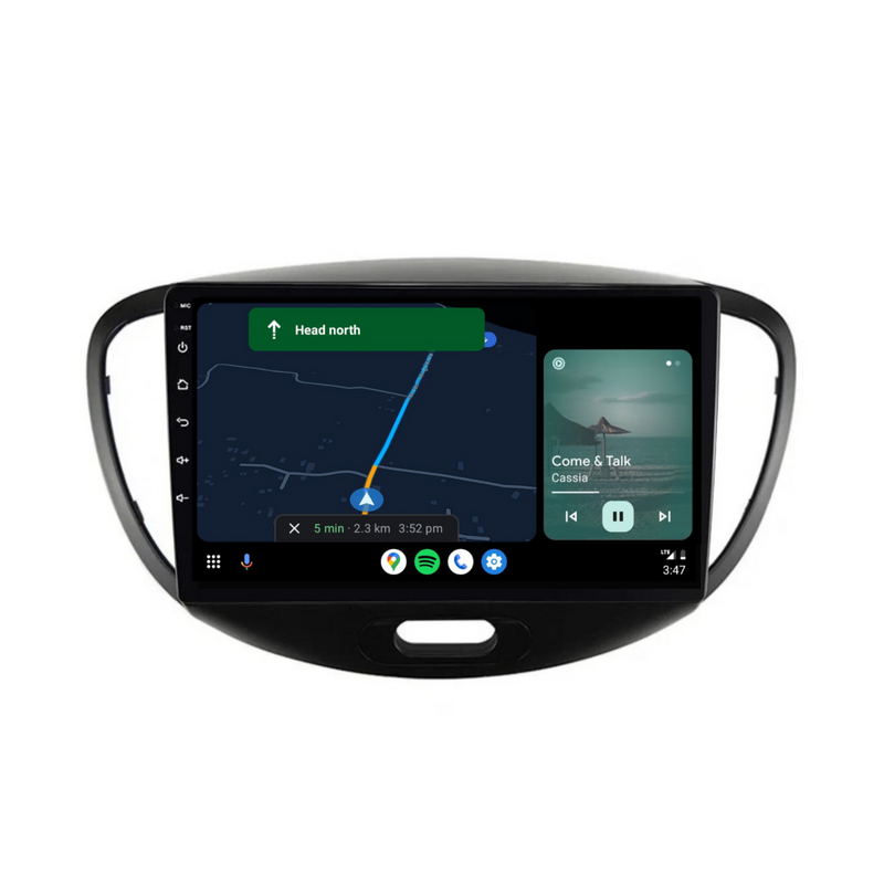 Load image into Gallery viewer, Hyundai i10 (2007-2013) Plug &amp; Play Head Unit Upgrade Kit: Car Radio with Wireless &amp; Wired Apple CarPlay &amp; Android Auto
