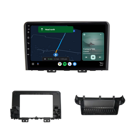 Hyundai iLOAD / H1 / Starex / Staria (2021+) Plug & Play Head Unit Upgrade Kit: Car Radio with Wireless & Wired Apple CarPlay & Android Auto