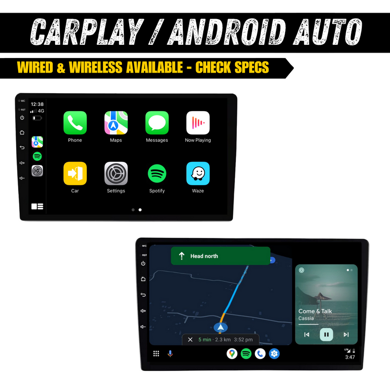 Load image into Gallery viewer, Suzuki Vitara BLACK (2014-2020) Plug &amp; Play Head Unit Upgrade Kit: Car Radio with Wireless &amp; Wired Apple CarPlay &amp; Android Auto
