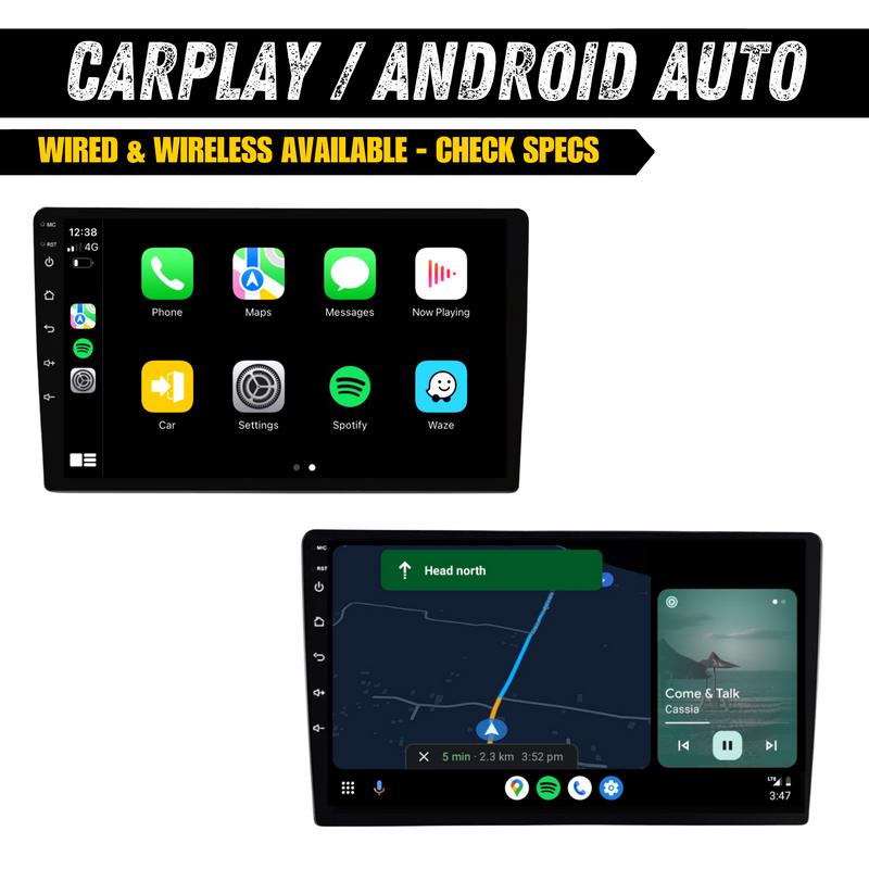 Load image into Gallery viewer, Toyota Hilux / N80 (2014-2022) Plug &amp; Play Head Unit Upgrade Kit: Car Radio with Wireless &amp; Wired Apple CarPlay &amp; Android Auto
