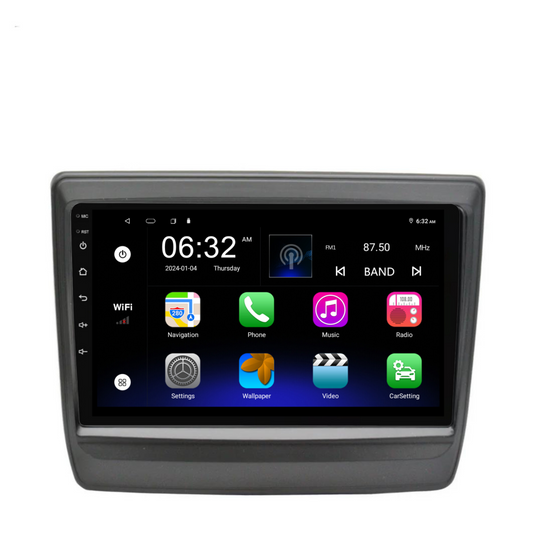 Isuzu DMAX/MUX & Mazda BT-50 (2020-2022) Plug & Play Head Unit Upgrade Kit: Car Radio with Wireless & Wired Apple CarPlay & Android Auto