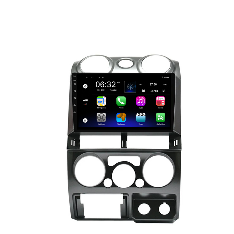 Load image into Gallery viewer, Isuzu DMAX (2006-2012) Plug &amp; Play Head Unit Upgrade Kit: Car Radio with Wireless &amp; Wired Apple CarPlay &amp; Android Auto
